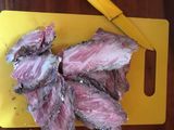 Carne con salsa de tomate
