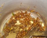 A picture of step 4 of Kala chana pulao.