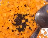 A picture of step 2 of Carrot pickle/ gajar ka aachar.