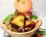 Hình bước làm 7 của món Cá Bớp Kho Ba Chỉ