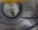 A picture of step 1 of Mango cream shake.