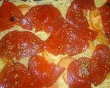 Foto del paso 5 de la receta: Espaguetis al horno con queso y pimientos de piquillo