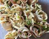 Foto del paso 2 de la receta: Rollitos de jamón y queso en la freidora de aire
