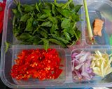 Foto langkah ke 2 dari resep Tumis Oncom Kemangi.