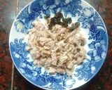 Foto del paso 3 de la receta: Ensalada de pollo, pasta y champiñones frescos
