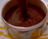 A picture of step 5 of Easy Chocolate Cake, moist and light-textured.