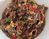 Foto langkah ke 8 dari resep Daging Sapi Lada Hitam.
