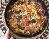 Foto del paso 3 de la receta: Salchichas en arroz con verduras y Pedro Ximénez