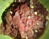 Hình bước làm 1 của món Bún bò xào