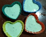 A picture of step 3 of Coriander Steamed Rice Cakes (Tiffin recipe).