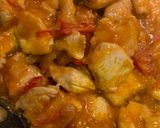 Foto langkah ke 4 dari resep Kalkun Saos Tomat Pedas.
