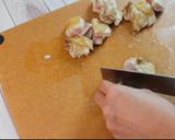 A picture of step 3 of Taiwanese Three Cup Chicken.