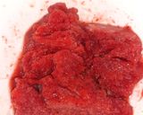 A picture of step 1 of Strawberry Fizz 🍓.