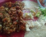 A picture of step 3 of Machaca a la Mexicana.