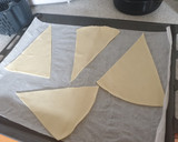 Foto del paso 1 de la receta: Postre rápido de hojaldre y crema🍪