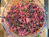 Healthy slaw with seasonal kale