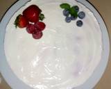 Double berry cheesecake (raspberry+blueberry) recipe step 12 photo
