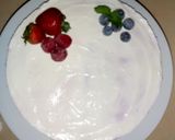 A picture of step 12 of Double berry cheesecake (raspberry+blueberry).