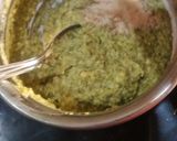 A picture of step 4 of Mung bean Dhokla.