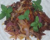 A picture of step 5 of Peppered chicken.
