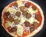 Foto del paso 4 de la receta: Pizzeta de Salchichas Veganas