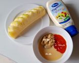 Hình bước làm 2 của món TÔM sốt dứa-mayonnaise
