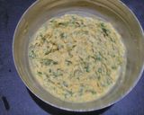 A picture of step 3 of Pumpkin fenugreek pancake.
