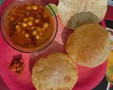 छोले पूरी (Chole Poori Recipe in Hindi) रेसिपी चरण 3 फोटो