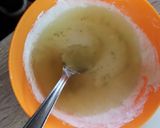 Kapros-tejes zöldbableves (habart) recept fázis 2 fotója