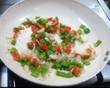 A picture of step 1 of Bread pizza without oven.