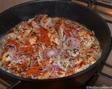 Foto del passaggio 2 della ricetta Pollo con peperoni e patate