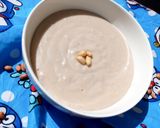 A picture of step 9 of Groundnut & rice gruel/kunun gyada.