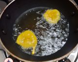 A picture of step 3 of Carom Leaves Fritters.