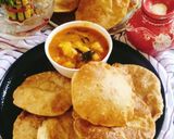 A picture of step 12 of Puri Aloo sabji 🥰(Tari wale aalu sabji with puri 😋).