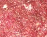 A picture of step 1 of Big Poppa's World Famous Smoked Bambi Burgers 🍔🍷.