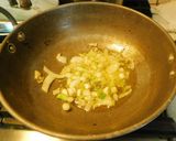 A picture of step 2 of Peperonata.