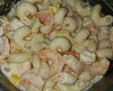 A picture of step 5 of Shrimp left overs.