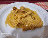 Foto del paso 5 de la receta: Spaguetini con pollo marinado con especias tandoori