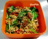 รูปขั้นตอนการทำที่ 6 ของ ข้าวผัดแหนม