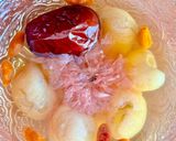 A picture of step 3 of 🌱 Longan and Red Date Sweet Soup with Salted Cherry Blossoms.