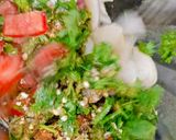 A picture of step 5 of ⭐ Diet Water Chestnut– Black Chickpea Bhel.