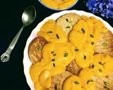 A picture of step 4 of Mango Malpua.