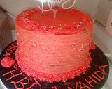 A picture of step 8 of Birthday Cake (Red Velvet and Vanilla) Recipe.
