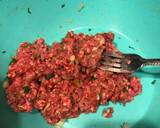 Homemade cheeseburgers with a Latin twist recipe step 1 photo