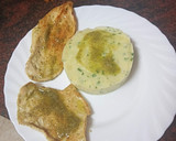 Foto del paso 4 de la receta: Pechuga adobada en mojo verde y a la plancha con puré de papas