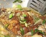 Foto langkah ke 3 dari resep Gurame Samjopet (Sambal Ijo Pete) ala MD.