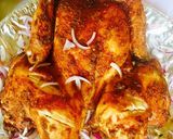 A picture of step 1 of Spatchcock chicken (suya) yaji spice..