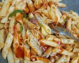 A picture of step 12 of Red Sauce Pasta.