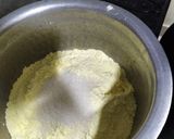 A picture of step 1 of Khaman Dhokla.