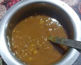 A picture of step 3 of Tikki chaat.